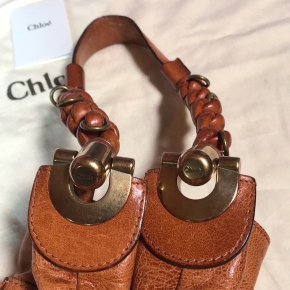❌SOLD❌Chloè Heloise Leather Braided Strap Hobo Bag - Picture 7 of 8